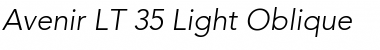 Download Avenir LT 35 Light Font