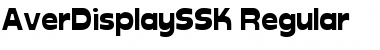 AverDisplaySSK Regular Font