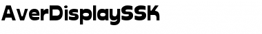 AverDisplaySSK Regular Font