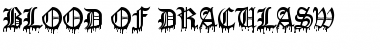 Blood Of DraculaSW Regular Font