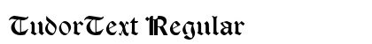TudorText Regular preview