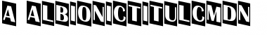 a_AlbionicTitulCmDn Font