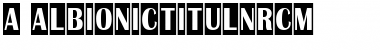 a_AlbionicTitulNrCm Regular Font