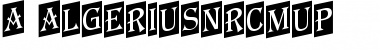 Download a_AlgeriusNrCmUp Font Download a_AlgeriusNrCmUp Font