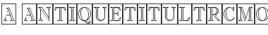 a_AntiqueTitulTrCmOtl Regular Font