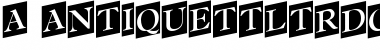 Download a_AntiqueTtlTrdCmUp Font