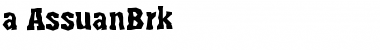 a_AssuanBrk Medium Font