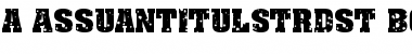 Download a_AssuanTitulStrDst Font