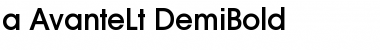 a_AvanteLt DemiBold Font