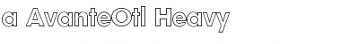 a_AvanteOtl Heavy Font