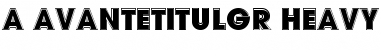 Download a_AvanteTitulGr Font