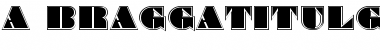 a_BraggaTitulGr Regular Font