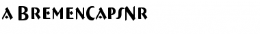 a_BremenCapsNr Regular Font