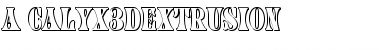 Download a_Calyx3Dxtr Font