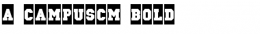 a_CampusCm Bold Font