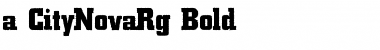 a_CityNovaRg Bold Font