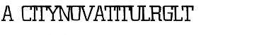 a_CityNovaTitulRgLt Regular Font