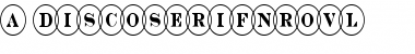 a_DiscoSerifNrOvl Regular Font