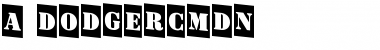 Download a_DodgerCmDn Font