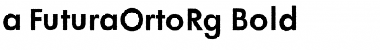 Download a_FuturaOrtoRg Font