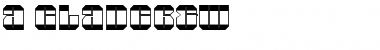 Download a_GladeB&W Font Download a_GladeB&W Font
