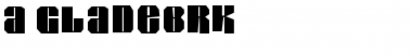 Download a_GladeBrk Font