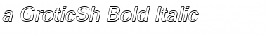 a_GroticSh Bold Font