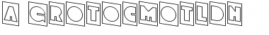 a_GrotoCmOtlDn Regular Font