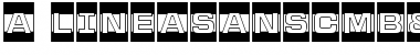 a_LineaSansCmB&W Regular Font