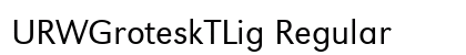 URWGroteskTLig Regular preview