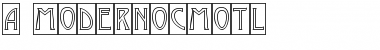 a_ModernoCmOtl Regular Font