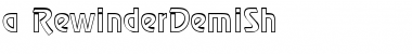 Download a_RewinderDemiSh Font