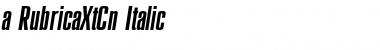 Download a_RubricaXtCn Font Download a_RubricaXtCn Font
