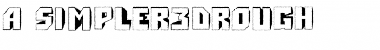 a_Simpler3DRgh Regular Font