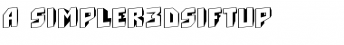 Download a_Simpler3DSiftUp Font Download a_Simpler3DSiftUp Font