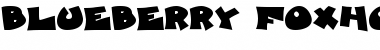 Blueberry Regular Font