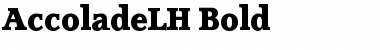 AccoladeLH Bold Font