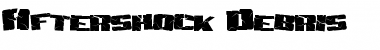 Download Aftershock Debris Font