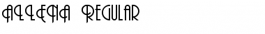 ALLENA Regular Font