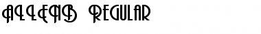 ALLENB Regular Font