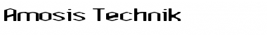 Download Amosis Technik Font