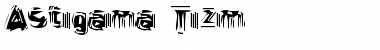 Astigama Tizm Regular Font