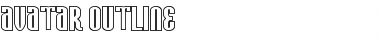 Avatar Outline Regular Font