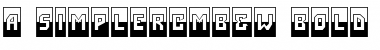 Download a_SimplerCmB&W Font