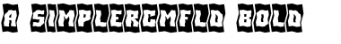 Download a_SimplerCmFld Font