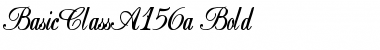 BasicClassA156a Bold Font