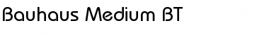 Bauhaus Md BT Medium Font