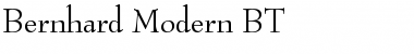 BernhardMod BT Roman Font