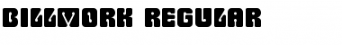 Billmork Regular Font