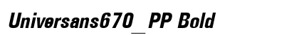 Universans670_PP Bold preview